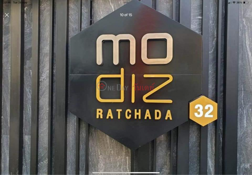 ฿ 11,000/ month | Modiz Ratchada 32 (4th floor)