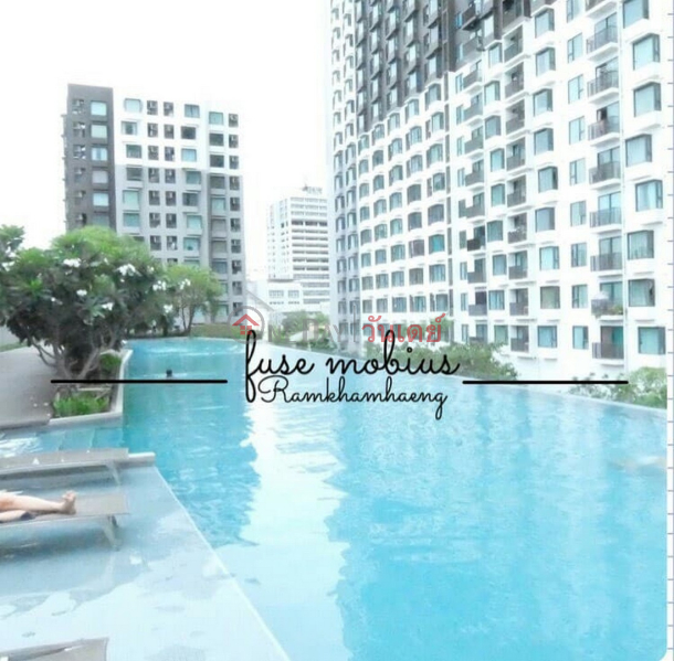 ฿ 15,000/ month, Condo for Rent: Fuse Mobius Ramkhamhaeng Station, 38 m², 1 bedroom(s)