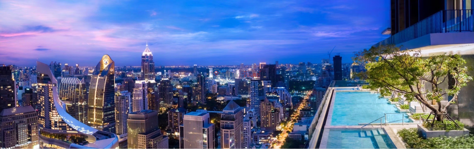 28 Chidlom 2 Beds 2 Baths Bangkok, ประเทศไทย, เช่า | ฿ 90,000/ เดือน