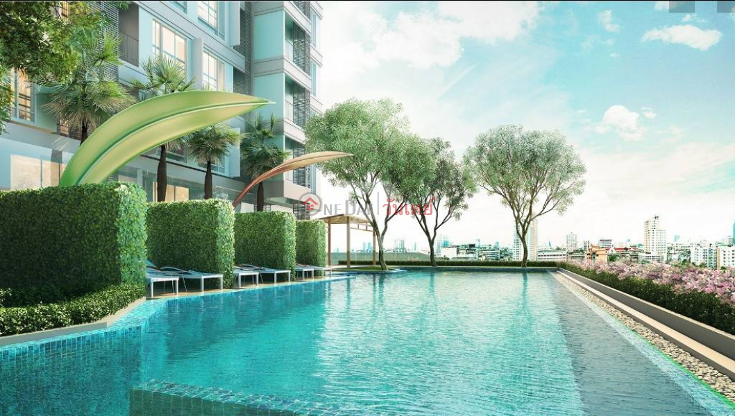 ฿ 27,000/ month Condo for Rent: The Saint Residences, 55 m², 2 bedroom(s)