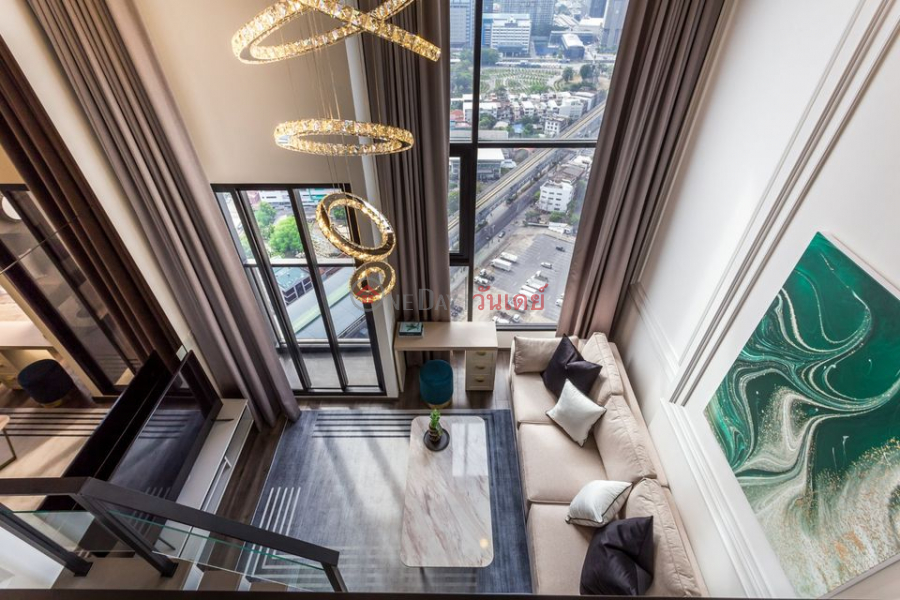 ฿ 35,000/ เดือน, ให้เช่าคอนโด KnightsBridge Space รัชโยธิน (ชั้น 32) เฟอร์นิเจอร์ครบ