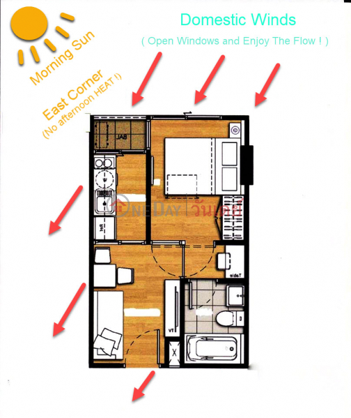 Condo Pause Sukhumvit 103 (7th floor) Rental Listings (669-2515564806)