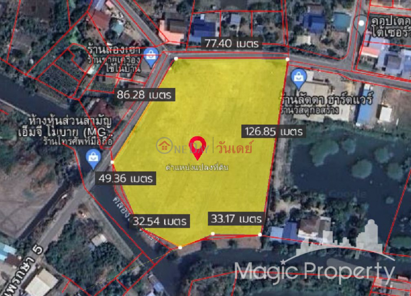 7 Rai Land for Sale on Phraeksa Rd., Mueang Samut Prakan, Samut Prakan | Thailand, Sales, ฿ 88Million