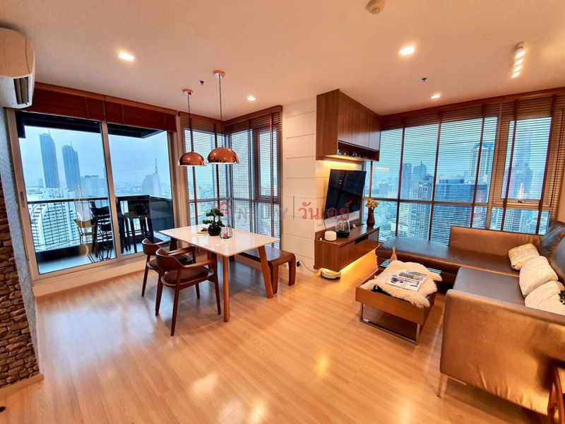 ฿ 38,000/ month, Condo for Rent: Rhythm Sathorn, 55 m², 1 bedroom(s)