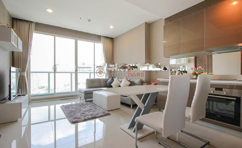 Property Search Thailand | OneDay | Residential, Rental Listings Condo for Rent: Menam Residences, 55 m², 1 bedroom(s)