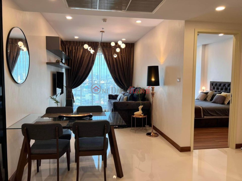 ฿ 27,000/ month | Condo for Rent: Supalai Premier Charoen Nakhon, 52 m², 1 bedroom(s)