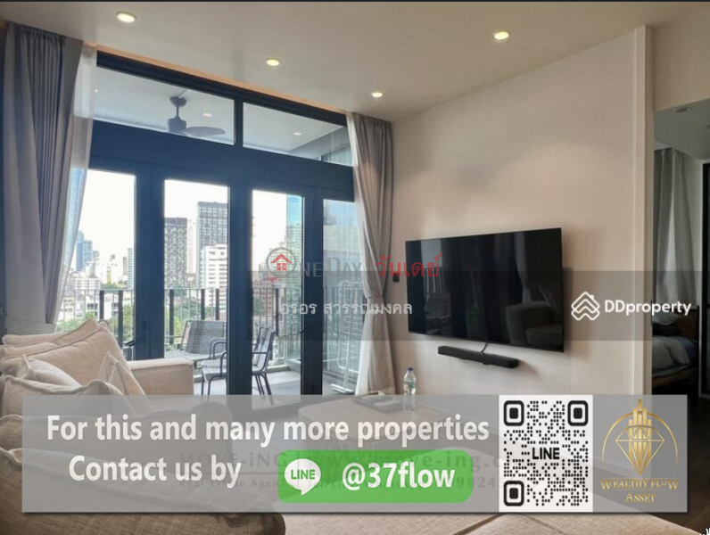 ฿ 78,000/ month Condo for Rent: MUNIQ Sukhumvit 23, 86 m², 2 bedroom(s)