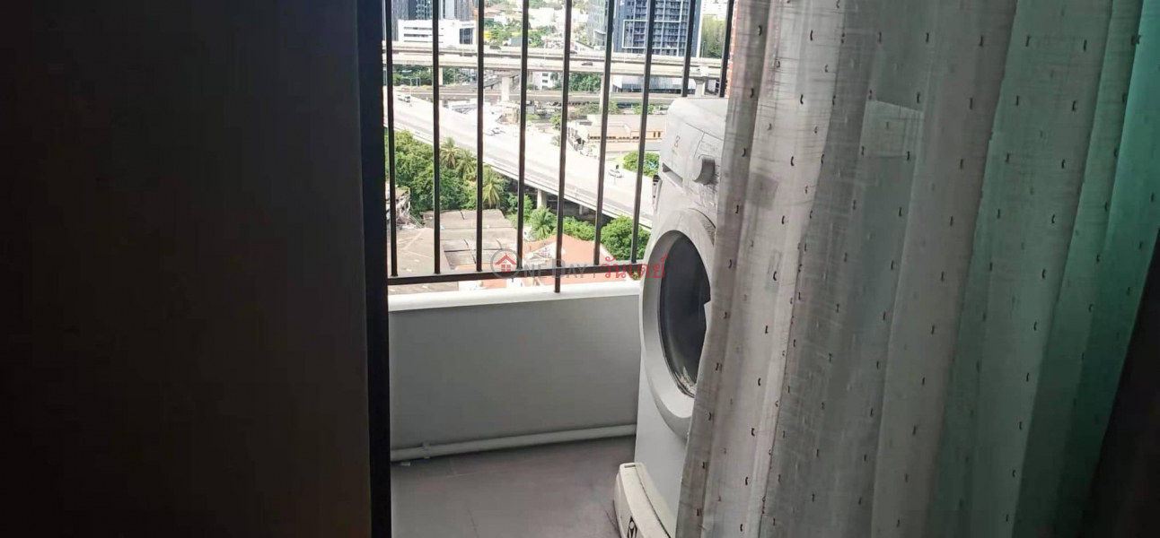 ฿ 10,000/ month | Condo The Privacy Rama9 (floor 23),23m2, 1 bedroom, fully furnished