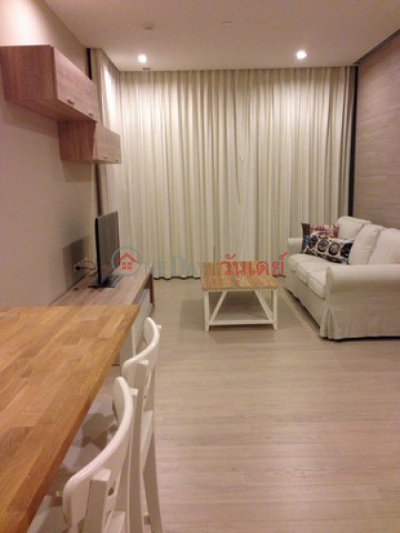 Condo for Rent: The Room Sukhumvit 21, 50 m², 1 bedroom(s) Rental Listings