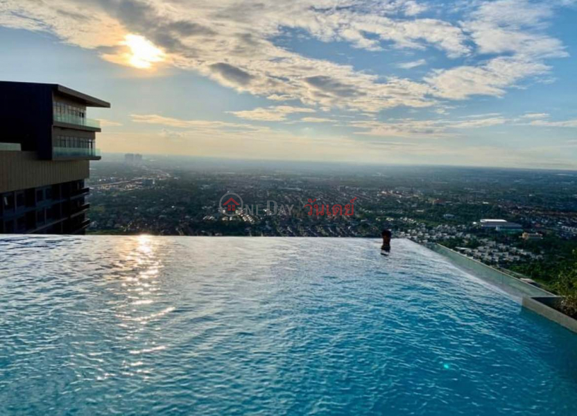 ฿ 9,000/ month | Condo for rent: The Politan Rive (42nd floor),1 bedroom