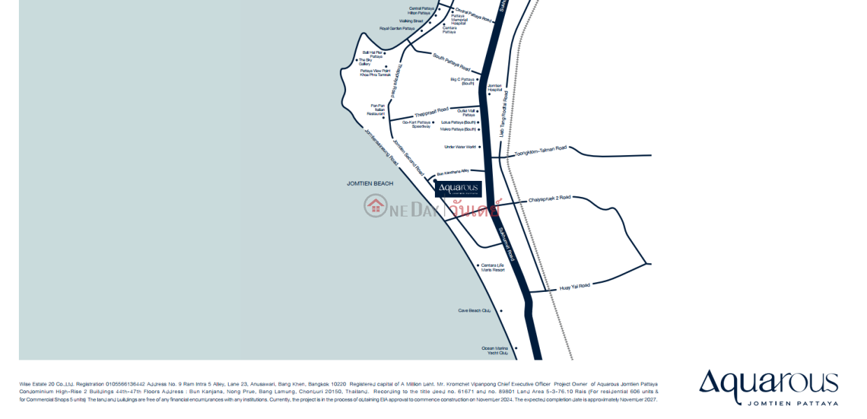 Aquarous JOMTIEN PATTAYA Sales Listings (TRI-22744)