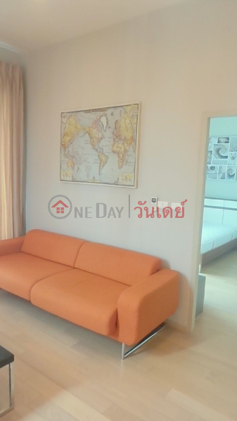 Property Search Thailand | OneDay | Residential, Rental Listings | Condo for Rent: Noble Revolve Ratchada, 55 m², 1 bedroom(s)