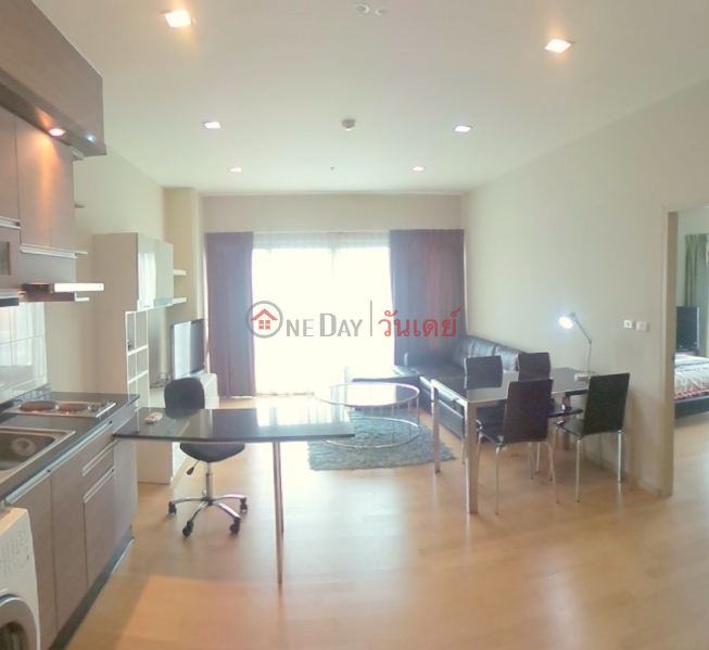 Property Search Thailand | OneDay | Residential, Rental Listings | Condo for Rent: Noble Revolve Ratchada, 75 m², 1 bedroom(s)