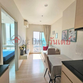 Condo Noble Revolve Ratchada 2 (40th floor),28m2, 1 bedroom, 1 bathroom, free parking, fully furnished _0