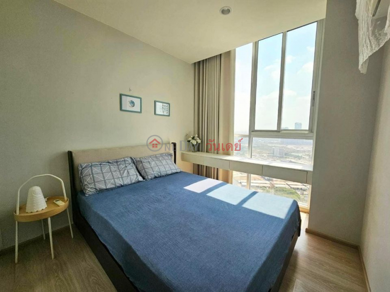 Condo Noble Revolve Ratchada 2 (40th floor),28m2, 1 bedroom, 1 bathroom, free parking, fully furnished | Thailand | Rental ฿ 16,000/ month