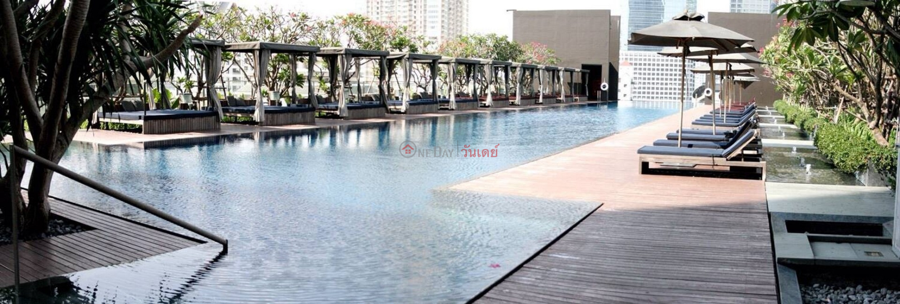 ฿ 60,000/ month | Condo for Rent: The Met, 93 m², 2 bedroom(s)